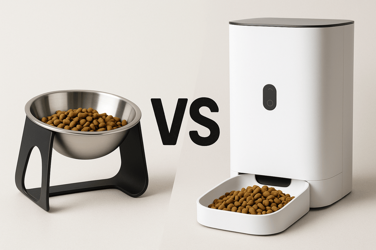 Gamelle Surélevée VS Distributeur Automatique : Quel Accessoire Choisir pour Votre Chien ?