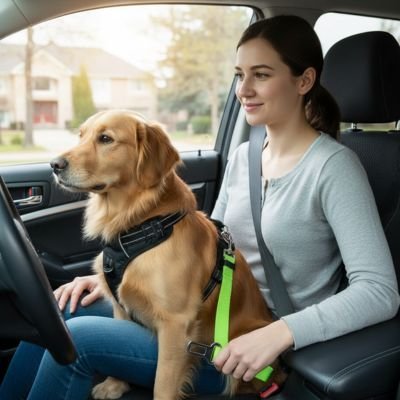 Ceinture de sécurité pour chien