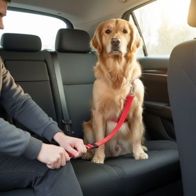 Ceinture de sécurité pour chien