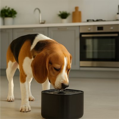 Fontaine a eau Chien