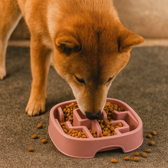Gamelle anti glouton chien​